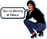 Tips on moving at Palace